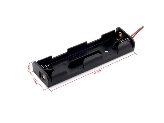 Series connection of 4 packs with size 5 and 6V long holder with wire, 4 packs with size 5