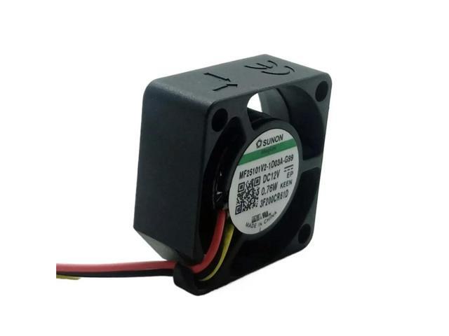 MF25101V2-1D03A-G99 25mm Mini Micro Cooling Fan DC 12v for 25X25X10mm