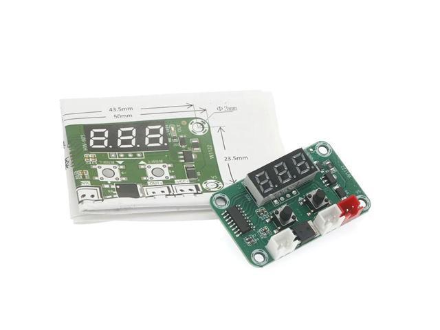 462D XH-W1122 Miniature Digital Temperature Control Board With LED Display Temperature Control Switches Thermostat 12-24V