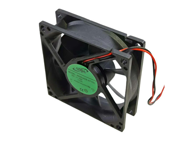 for ADDA AD0824UX-A71GL 80mm 24V Cooling Fan 8025 6000RPM High-Speed Ball Bearing Fan for Inverter/Control Cabinet