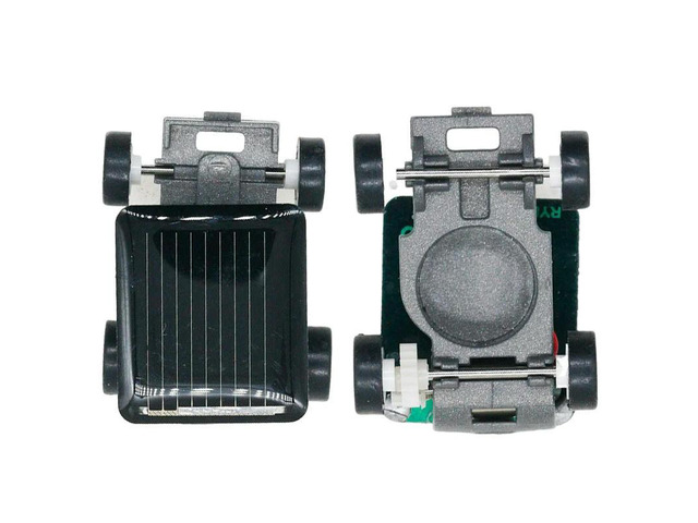 Solar Toys For Kids Smallest Solar Power Mini Toy Car REducational Solar Powered Toy ABS Dropshipping 2019