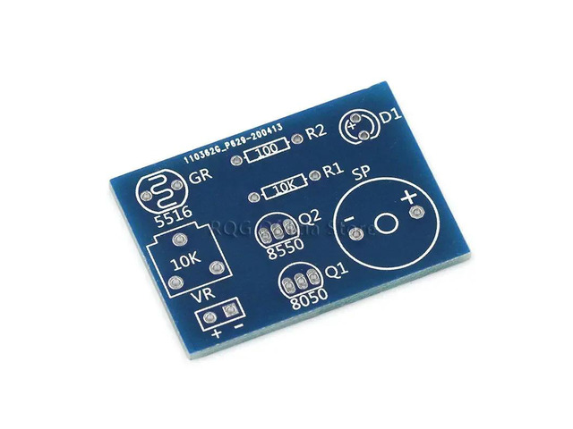 Photosensitive light-controlled sound and light alarm kit manual electrician welding exercises electronic DIY production parts