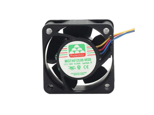 MGT4012UB-W20 40mm cooling fan DC 12V 0.3A 4cm 4020 four wire server cooling fan
