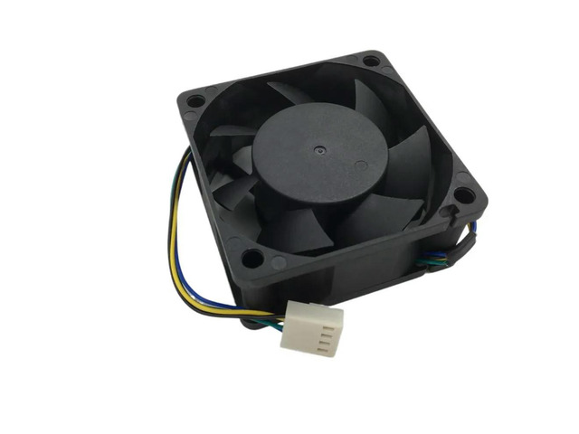 60mm PWM Fan for Everflow F126025BU 12V Cooling with Dual Ball Bearings, 52CFM, Mainboard & Server