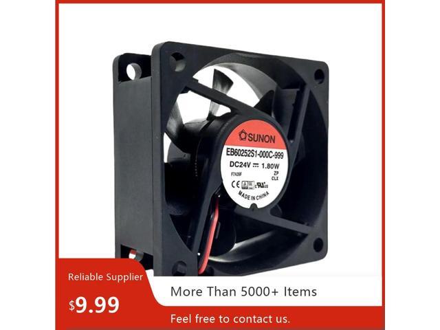 60mm Fan for EB60252S1-000C-999 24V Magnetic Suspension Fan, 23.5CFM, 4500RPM, Inverter Cooling, 33.5dBA