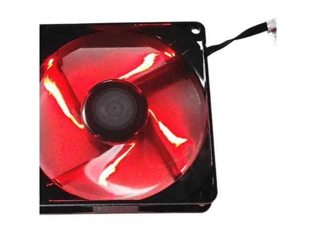 DF0922512RFHN 9025 9cm Fan 12V 0.26a 4-Wire Speed Control Led Red Light cooling fan