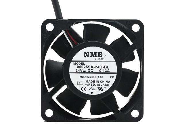 For 06025SA-24Q-BL 6025 6CM 24V 0.13A 3lines case axial cooling fan