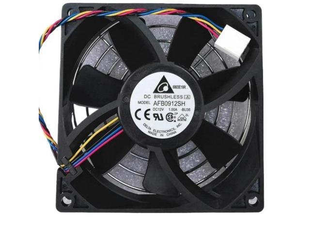 Delta 9025 9225 9cm Fan 4-Wire Dual Ball AFB0912SH 12V 1.0A High-Speed cooling fan