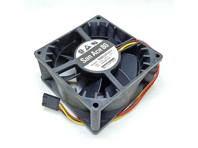 Sever fan 80mm for SANYO DENKI SAN ACE 9G0812P1G13 12V 1.1A 8038 80mm 8CM high air volume 4PIN PWM cooling fan