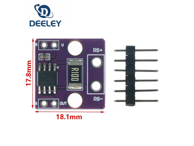 MAX4080 MAX4080SASA Current Module Current Sense Amplifier Detector Module High Precision 4.5V 190uA For