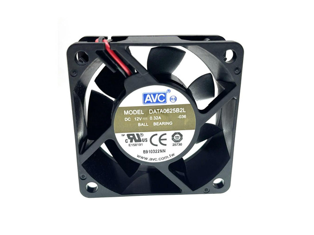 DATA0625B2L 60mm 60X60X25mm DC 12V Cooling Fan,for AVC Dual Ball Bearing 12000RPM Server Inverter