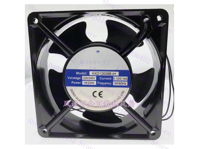 1pc for HUASIND HXD12038B2H 220/240V 0.12/0.14A 18/22W 12CM Axial Cooling Fan#