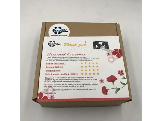 60mm 6cm Fan Slim Cooling FD126010LB 12V 6010 60x60x10mm Dual Ball Bearing 3800RPM 17.3CFM