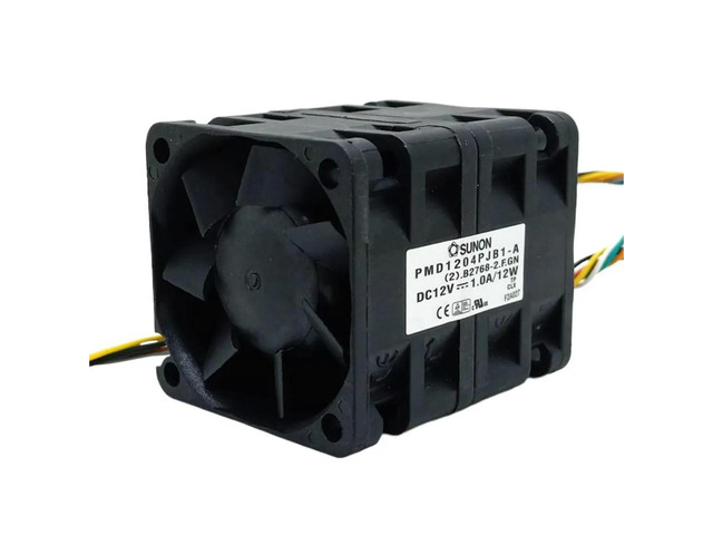 4cm Axial Fan for PMD1204PJB1-A 40mm 12V 1.0A High Airflow Cooling Servers, Gaming Systems & Heat Dissipation