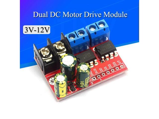 H Bridge Remote Control 5A 3V-14V Dual DC Motor Drive Module Voltage Reverse PWM Speed Regulation Double Super L298N 5AD