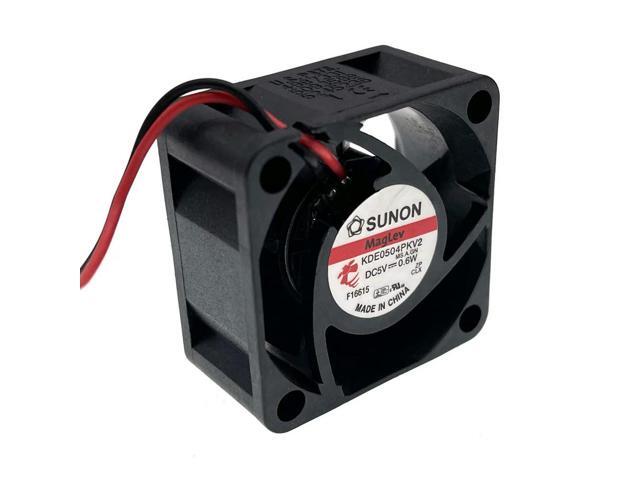2pcs KDE0504PKV2 40mm 4cm DC 5V 0.6W 4020 40X40X20mm Ultra-Quiet To USB Cooling Fans