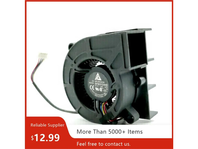 for Delta BFB0512VHD 12V 0.28A 50mm 4-Wire PWM Turbo Blower Fan for Projector Cooling & Industrial Applications
