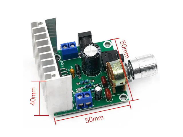 1PCS tda7297 amplifier board digital amplifier board dual-channel amplifier board finished no noise 12V dual 15W (A type)
