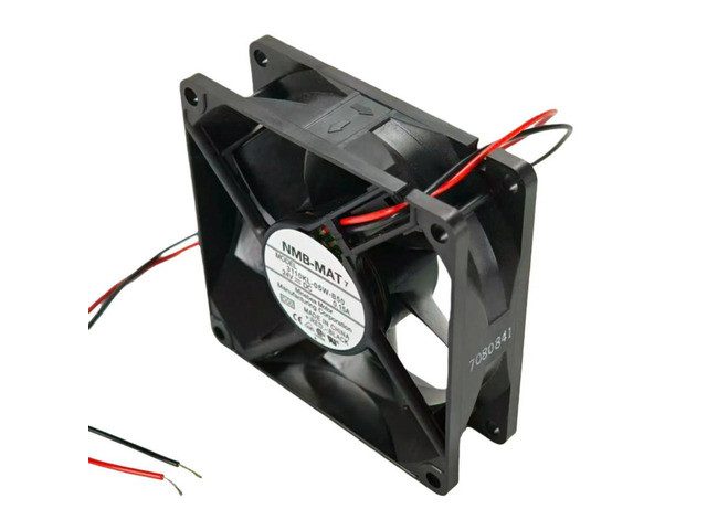 3110KL-05W-B50 DC 24V 80x80x25mm Dual Ball Bearing Cooling Fan 3200RPM 38.8CFM Industrial Exhaust Fan Silent Long Life