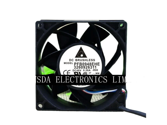 for delta PFB0948EHE -R00 3260926311 RD Alaram DC 48V 0.26A Inverter Fan 7000RPM 9038 9cm 90*90*38mm Blower Cooling Fan
