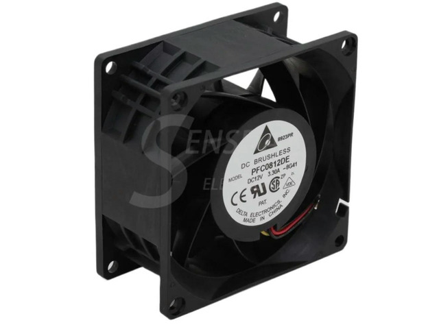 for delta PFC0812DE 80mm 8cm 8038 12V 3.30A 4-pin pwm industrial case axial cooling fans of violence