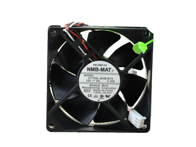1PCS 80mm Case Fan for 8025 12V 0.38A 3110KL-04W-B79 Dual Ball Bearing Server Inverter Cooling Fan, 2851/2821