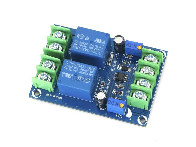 Power Module Automatic Power Switching Module DC12V 10A Switch Module Emergency Power Supply Charging Controller