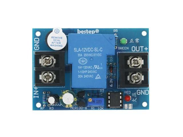 Universal 12V Protection Board with Delay Anti-over-discharge Controller Low Voltage with LED Indicator Light