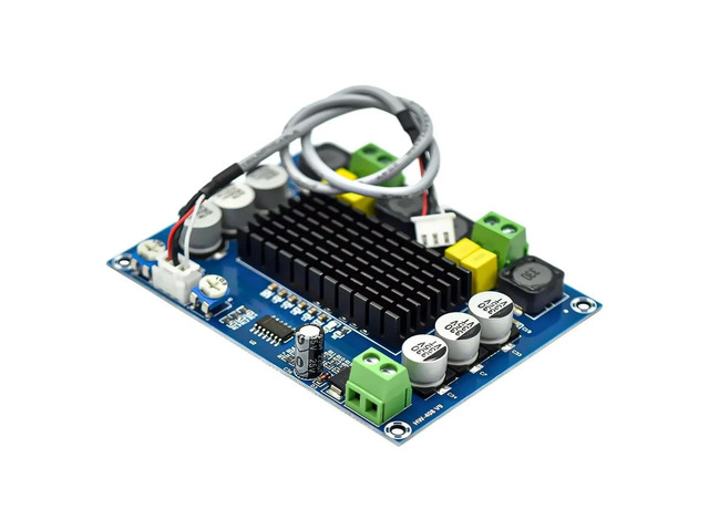 TPA3116 D2 DC 12V 24V 120W*2 Digital Audio High Power Amplifier Board Dual-channel Stereo High Power Subwoofer Board Kit XH-M543