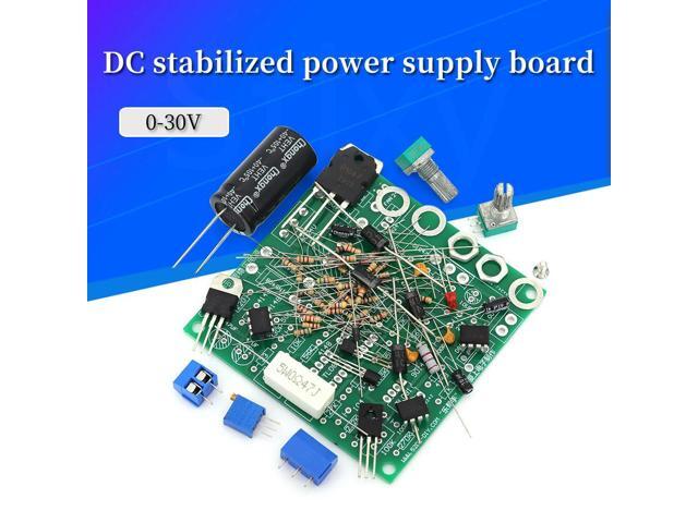 0-30V 2mA-3A DC Regulated Power Supply DIY Kit Continuously Adjustable Current Limiting Protection Voltage Regulator Set