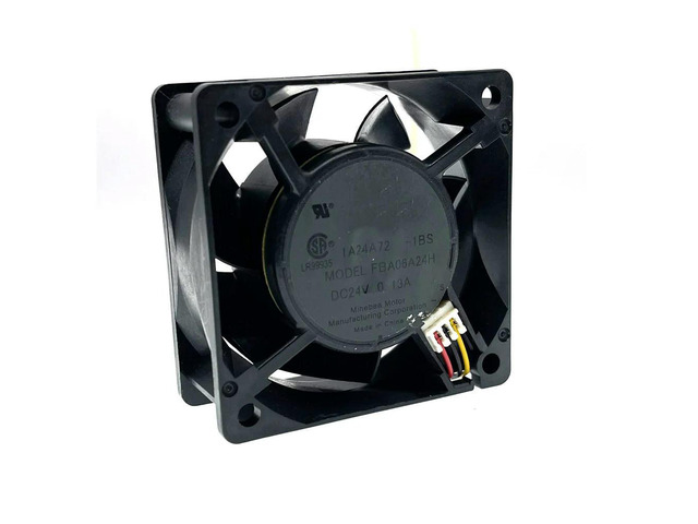 FBA06A24H 6CM 60mm DC 24V 0.13A Ultra-Quiet Inverter Server Axial Cooling Fan 60X60X25mm 3-Wire