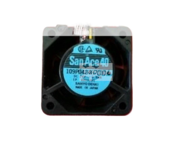 Server Fan for Sanyo 109P0424H7D30 4CM 24V DC Cooling Fan, Dual Ball Bearing, 3-Wire for Industrial & Computer Inverter Systems