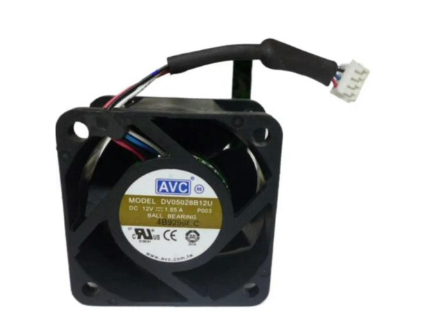 For AVC DV05028B12U 5028 50mm 5cm DC 12V 1.65A 4 wire server inverter pwm cooling fan