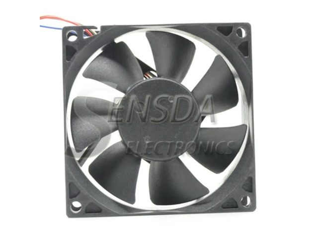 80mm Fan for ADDA AD0812HX-A7BGL 80x80x25mm DC 12V 0.20A 4-Wire PWM Cooling Server Square 8cm