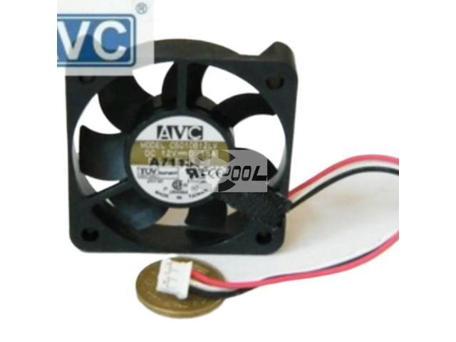 2pcs for AVC C5010B12LV 50mm 12V Cooling Fan, 0.15A, Dual Ball 50x50x10mm Small Electronics Compact Application