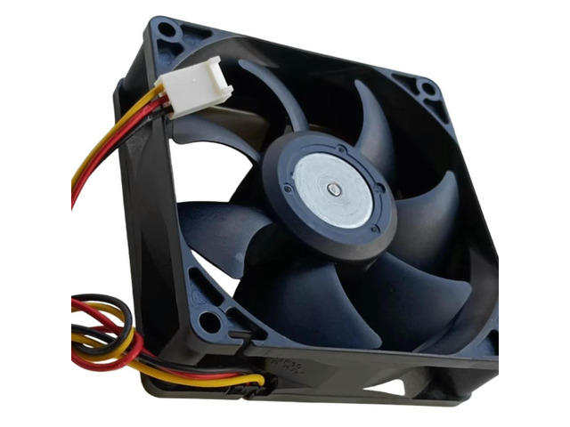 U80T12MMA7-52 8025 8cm 3-Wire Silent Fan 12V 0.08A High Airflow Hydraulic Bearing Fan