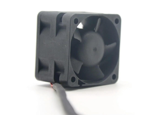40mm Fan FD1240-A0053M 40x40x28mm DC 12V 0.35A 3-Wire Square Cooling Reliable Server Fan, Compact Design