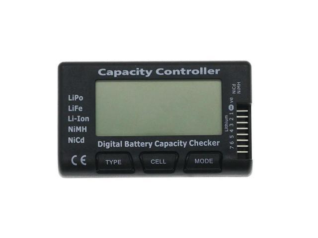 CellMeter-7 Digital Capacity Checker LiPo LiFe Lithium Ion Ni-Cd Ni-MH Voltage Digital Tester CellMeter7