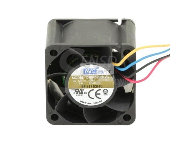 for AVC DB04028B12S P141 40mm DC 12V 0.96A CPU Server Cooling Fan, 40x40x28mm, Case Radiator for Computer Systems