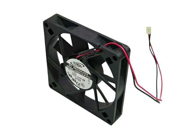 80mm Fan for ADDA AD0812LB-D70 DC 12V 80x80x15mm 2-Wire Ball Bearing Cooling Fan 2000RPM 32CFM 8015