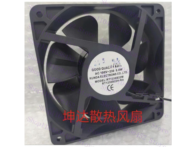 1pc for RUNDA Fan RT1238B22M RT1238B22H-RA AC100V-230V 5.0W 12038 12CM axial fan