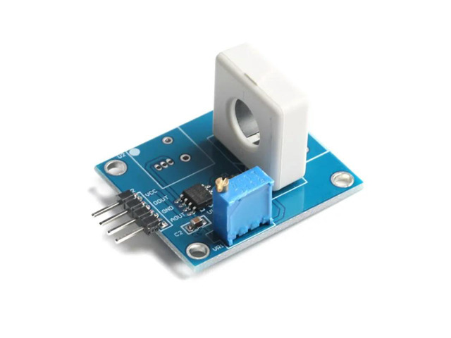DC 5V WCS1800 Hall Current Detection Sensor Module 35A Precise With Overcurrent Signal Lamp