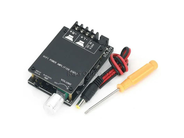 ZK-502C HIFI Stereo Bluetooth 5.0 TPA3116 Digital Power Audio Amplifier board TPA3116D2 50WX2 Stereo AMP Amplificador