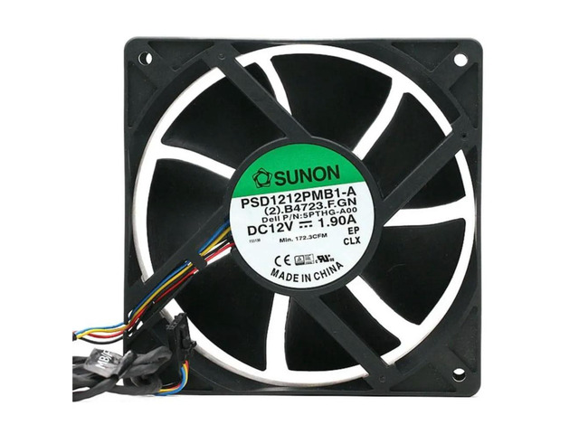 For PSD1212PMB1-A (2) .B3010.F. GN 12V 15.5W 120*120*38mm industrial axial cooling fan 120mm