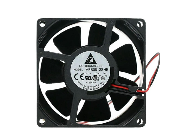 for delta AFB0812SHE 8038 8CM 12V 1.0A 5000RPM 72.26CFM powerful dual ball cooling fan 80*80*38mm