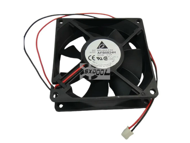 80mm 24V Delta AFB0824H Case Fan 8025 80x80x25mm DC 0.12A PC Cooling for Heatsink Server Inverter PSU