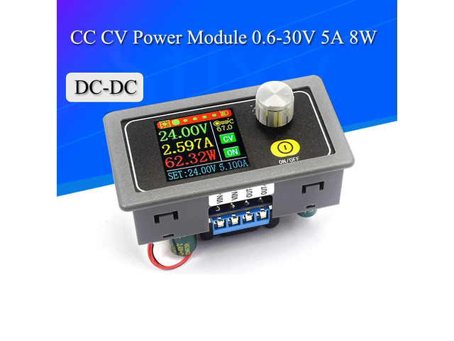 XYS3580 DC DC Buck Boost Converter CC CV 0.6-36V 5A Power Module Adjustable Regulated oratory power supply variable