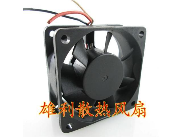 60mm Fan for ADDA AD0612HB-A73GL 12V 6CM Cooling 0.23A, 3-Wire, 6025, Reliable Airflow Electronics and Small Devices