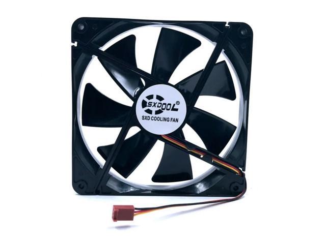 14cm Axial Fan DF1402512SEDN 140mm X 25mm DC 12V 0.06A Sleeve Bearing Cooling for PC Cases & Servers, 1050RPM