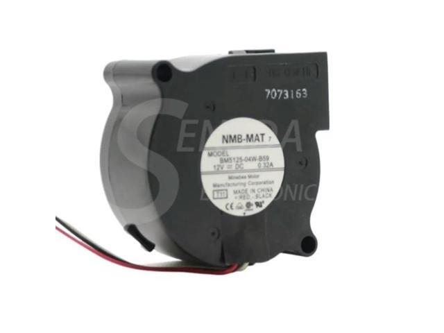For bm5125-04w-b59 5cm 5025 12v 0.32a drum wind machine projector cooling fans